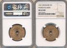 Faeroe Islands 5 oere 1941 Coin made in London during second ww. BU MS 65 RD NGC