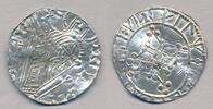 Denmark Viking coin from Lund. Sven Estridsen. RUNE COIN! penning 1047-1075 SS/VZ