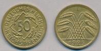 Germany  50 Reichpfennig 1925 SS/VZ