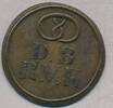 Iceland  Bread token D.B.R.V.K.