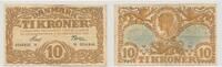 Denmark 10 kroner 1927 SS 70,00 EUR  zzgl. 4,00 EUR Versand
