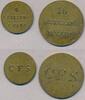 Faroe Islands 1856 C. F. Siemsen 4 and 6 skilling i vare SS