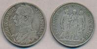 Danish West Indies 1905 Christian IX, 2 francs, Dansk Vestindien, 40 cents, SS