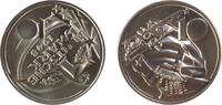 10 2002 Deutschland Münzmotivprobe - Das Ende der DM und Einführung des Euro (10)- Piedfort stgl
