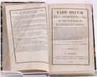 France Grange (E. de), Vade mecum du commerçant et des vo 1809 État général de conservation bon