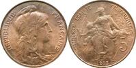 France 5 centimes Dupuis 1916 VZ 20,00 EUR  zzgl. 10,00 EUR Versand