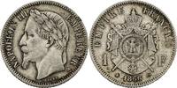 France 1 Franc Napoléon III 1866 Paris SS 35,00 EUR  zzgl. 10,00 EUR Versand