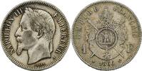 France 1 Franc Napoléon III 1866 Paris SS 35,00 EUR  zzgl. 10,00 EUR Versand