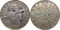 Autriche 50 shilling centenaire du danube 1967 SS+ 25,00 EUR  zzgl. 10,00 EUR Versand