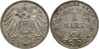 Allemagne 1 mark 1912 SS 15,00 EUR  zzgl. 10,00 EUR Versand