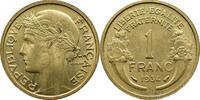 France 1 Franc Morlon 1934 SS+ 25,00 EUR  zzgl. 10,00 EUR Versand