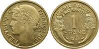 France 1 Franc Morlon 1938 VZ 25,00 EUR  zzgl. 10,00 EUR Versand