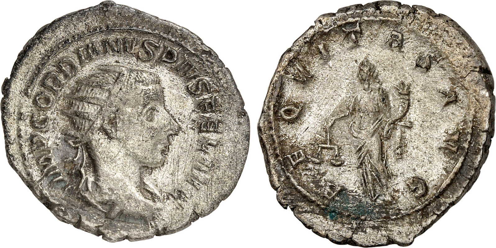 ANCIENT COINS - Antoninian GORDIANUS III PIUS, 238-244 Sehr schön | MA ...