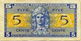 United State of America 5 Cents 1954-1958 Serie 521 VF-