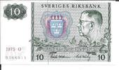 Sweden 10 Kronor Sweden 10 Kronor 1975 P#52C -