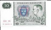 Sweden 10 Kronor Sweden 10 Kronor 1981 P#52E -