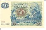 Sweden 50 Kronor Sweden 50 Kronor 1990 P#53d -