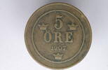 Sweden 5 ore Sweden 5 ore 1907 -