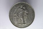 France Silver medal mariage F. Petit 19th century -