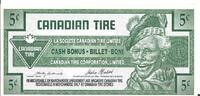 Canada Canada 5 cents tire corporation 1992 -