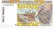 WEST AFRICAN STATES - Niger 1000 Francs -