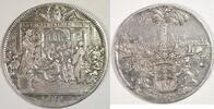 Netherlands Vroedschapspenning Rotterdam 'Coronation Festivities by D. Drappentier -