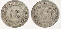 15 Centesimi 1848 Haus Habsburg, Italy (Venice)  VF