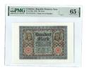 100 Mark 1920 Republic Germany  PMG66