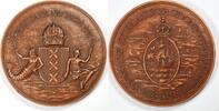 Nederland Medal Koninklijke Nederlandse stoommaatschappij 125 jaar - Begeer in case -