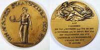 Nederland / Amsterdam Medal Beloningspenning Ten Afscheid Staatsbedrijf der P.T.T. - by H. v. Lit -