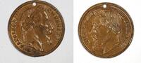 France Jeton Napoleon III. (1852-1870) with incuse reverse -