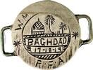 Irak/Bagdad/Iran 2000 Dinars Dogtag WOI made out of a coin. 2000 dinars. 1916 -