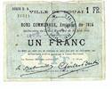 France Franc 1914 Ville de Douai F-