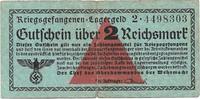   GERMANY - Military - POW. 2 Reichsmark 1939. RO 519 (3)  25,00 EUR  zzgl. 15,00 EUR Versand