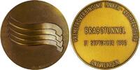 Belgium Historical medal Opening of the Brabotunnel Premetro Link – Antwerp / A. NOLLET -