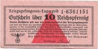   GERMANY - Military - POW. 10 Reichspfenning 1939. RO 516  20,00 EUR  zzgl. 15,00 EUR Versand