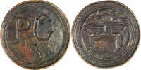 Netherlands brandspuitpenning P C – 3 - Probably Amsterdam (Overtoom / Nieuwer‑Amstel) – 3rd Pump Company - RR -