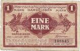   POW - Campmoney - WOI.Concentration Camp Gardelegen. 1 mark 1916  11,00 EUR  zzgl. 15,00 EUR Versand