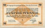   POW - Campmoney - WOI.Concentration Gross Portisch. 50 pfennig 1916  12,00 EUR  zzgl. 15,00 EUR Versand