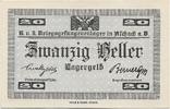   POW - Campmoney - WOI.Concentration Campbell. 20 Heller  14,00 EUR  zzgl. 15,00 EUR Versand