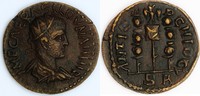Pisidia PISIDIA. Antioch. Volusian (251-253). Ae 21mm