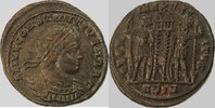 Follis Constantius II, as Caesar, AE Follis/GLORIA EXERCITVS