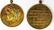 Netherlands Penning/Medal 1948- Medal in memory of the Golden Jubilee of Queen Wilhelmina. -