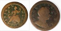 1723 half penny Great Britain 1723 half penny George I -
