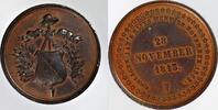 Nederland penning / Medal ''Herdenking van het binnenrukken van de kozakken te Utrecht in 1813'' -