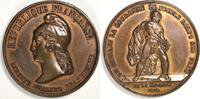 France Medal Journées de février 1848 - Buste de liberté à gauche avec bonnet -