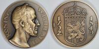 Nederland penning / Medal Uit de collectie '' Het Oranjehuis'' - Koning Willem II - door J.C. Wienecke -