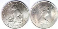 Gibraltar 25 New Pence Barbary ape -