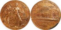 France Medal Administration of Coins and Medals - By Louis-Alexandre Bottée - Eiffel tower -