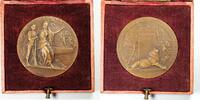 France Medal Military preparation - by P. Grandhomme - With case -